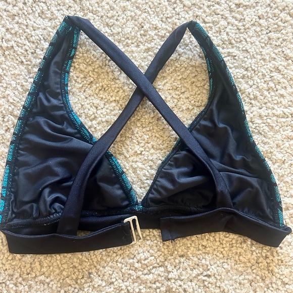 Mermaid Irridescent Rave Party Top - Picture 2 of 2